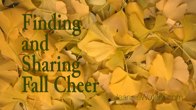 Finding and Sharing Fall Cheer