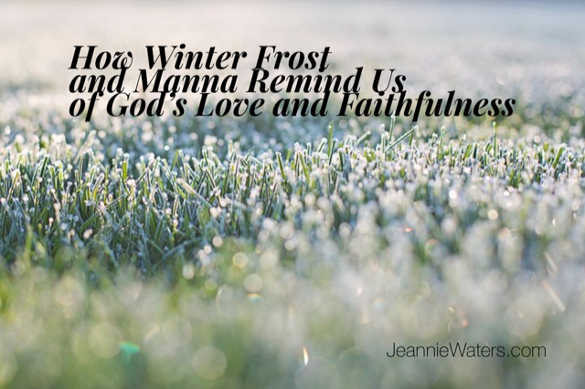 How Winter Frost and Manna Remind Us of God’s Love and Faithfulness